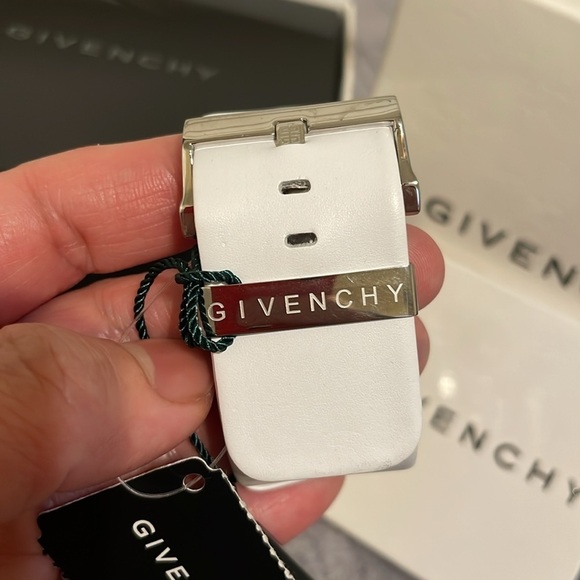 Givenchy White Leather Watch main image 4